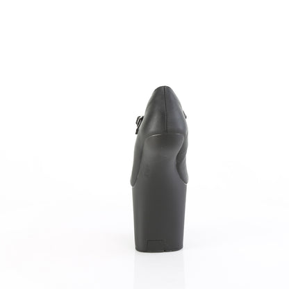 Pleaser  Sandali CRAZE-880 blk in pelle finta/blk opaca