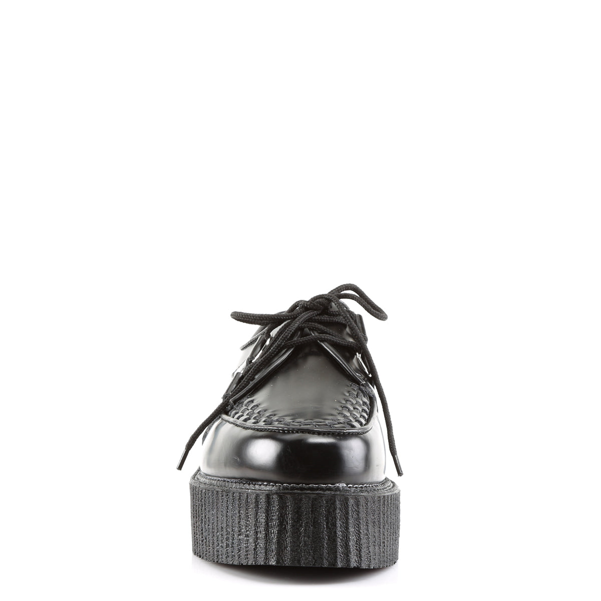 DemoniaCult Stivali da uomo CREEPER-402 pelle BLK