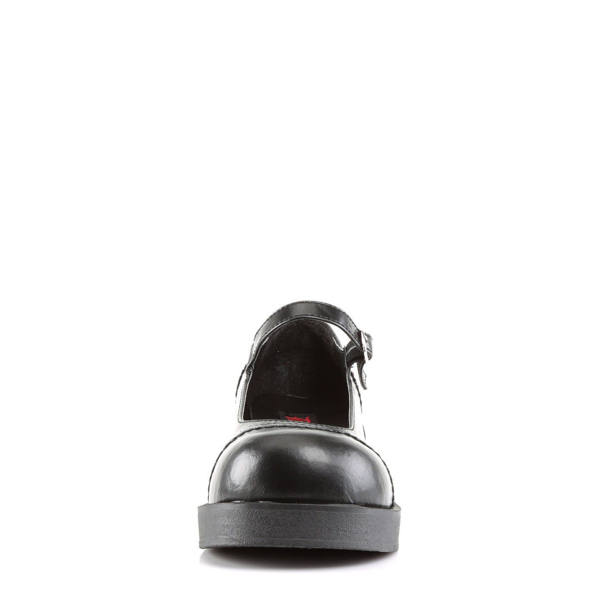 DemoniaCult Pompe da donna CRUX-07 pelle vegana BLK