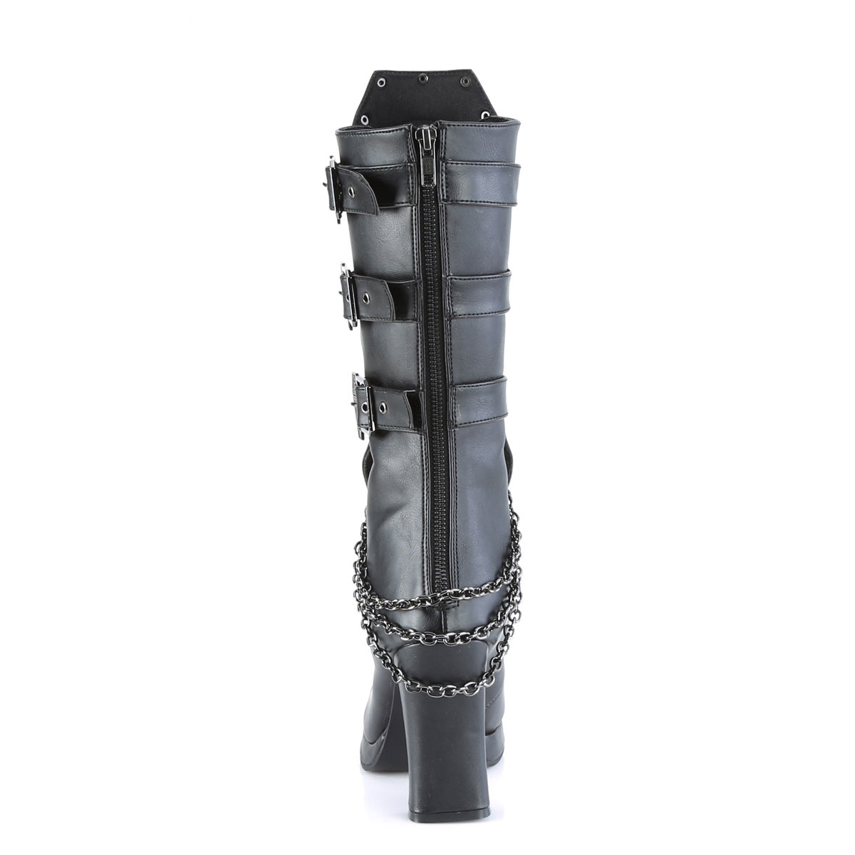 DemoniaCult  Stivali CRYPTO-67 pelle vegana BLK