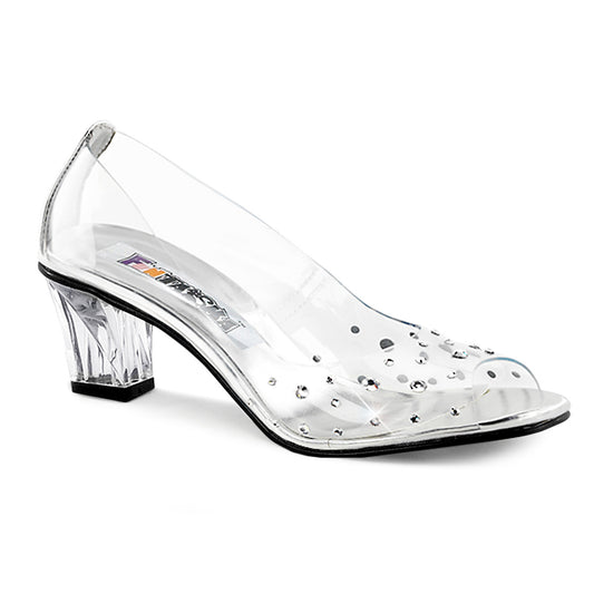 Funtasma Pompe da donna CRYSTAL-100 CLR Lucite.