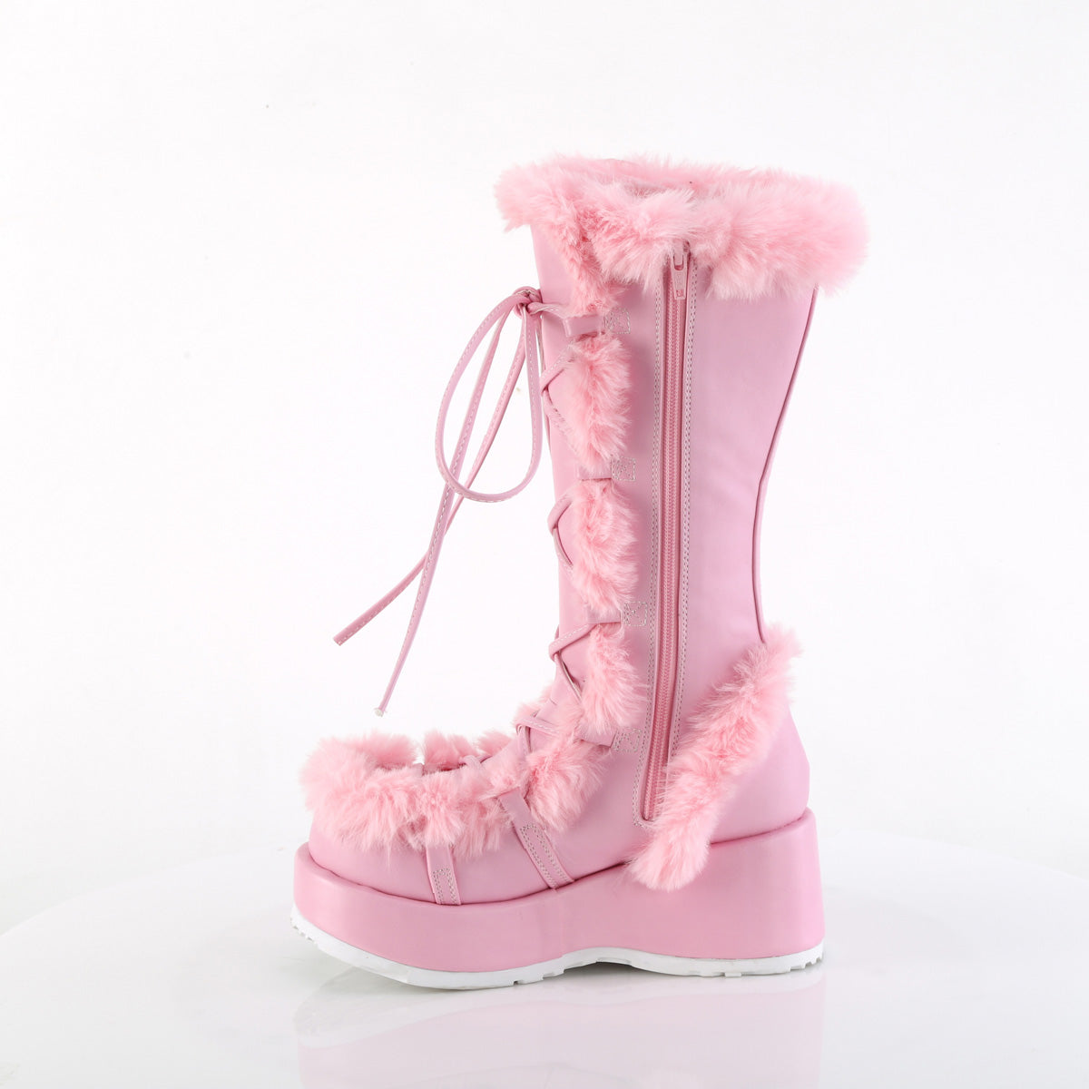 DemoniaCult   Cubby-311 B. Pink Vegan Pelle