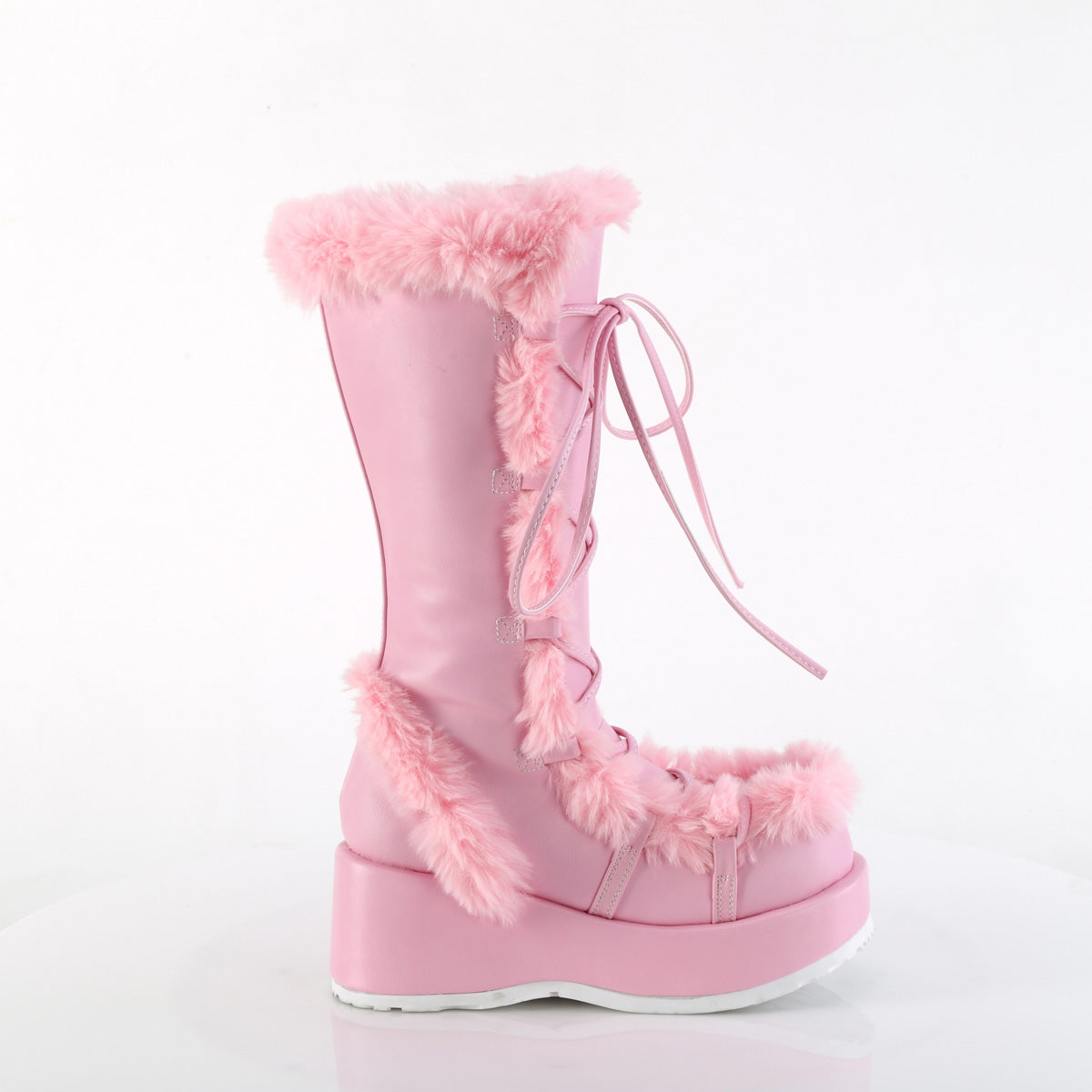 DemoniaCult   Cubby-311 B. Pink Vegan Pelle