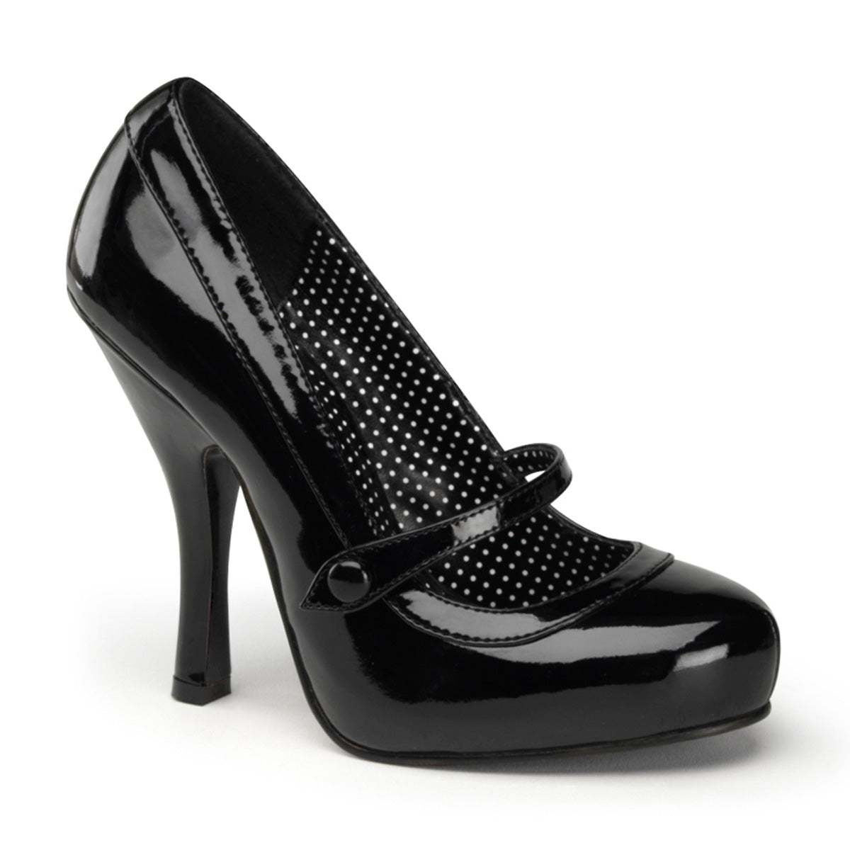 Pin Up Couture Pompe da donna CUTIEPIE-02 BLK PAT