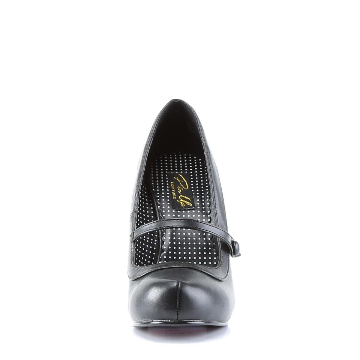 Pin Up Couture Womens Pumps CUTIEPIE-02 Blk Pu