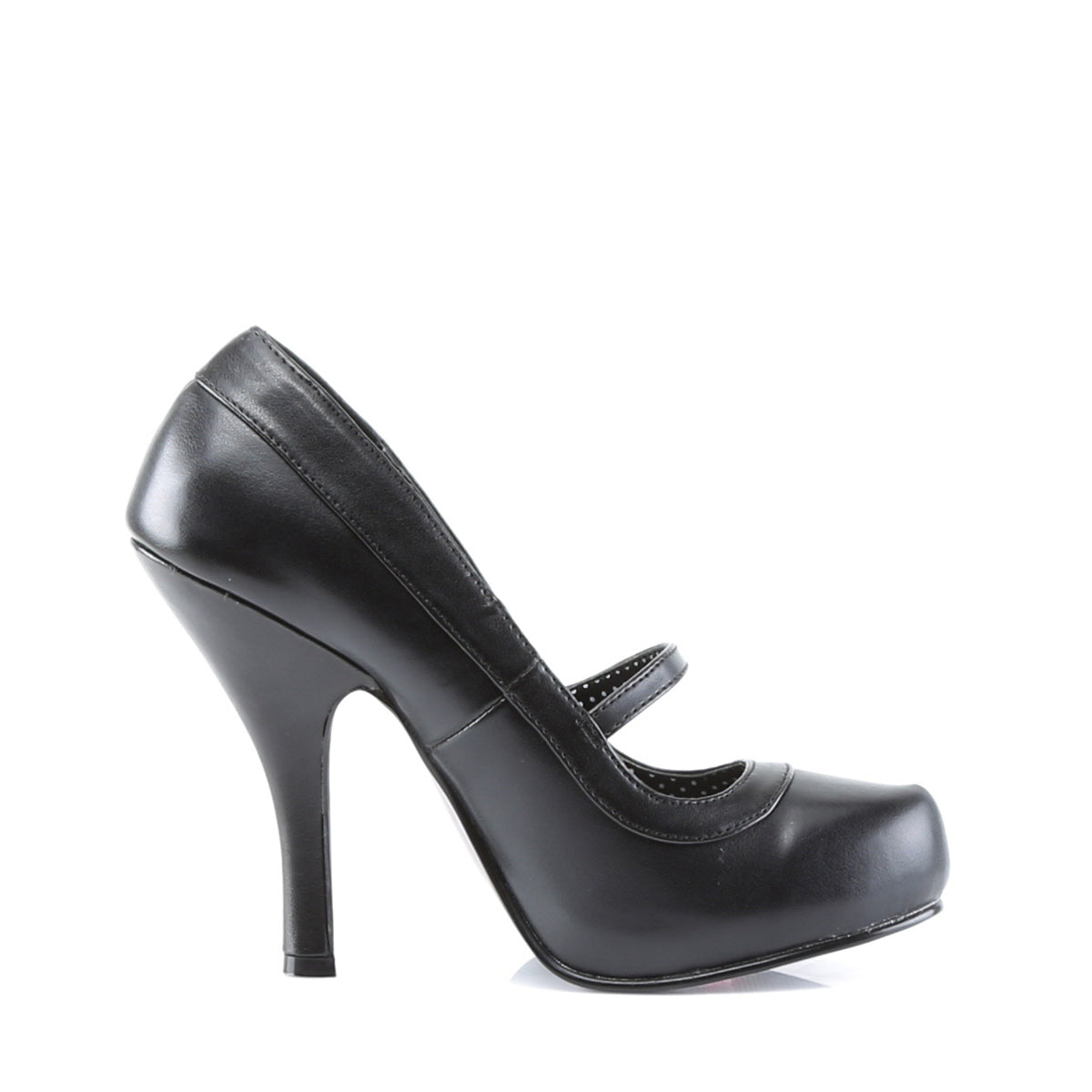 Pin Up Couture Womens Pumps CUTIEPIE-02 Blk Pu