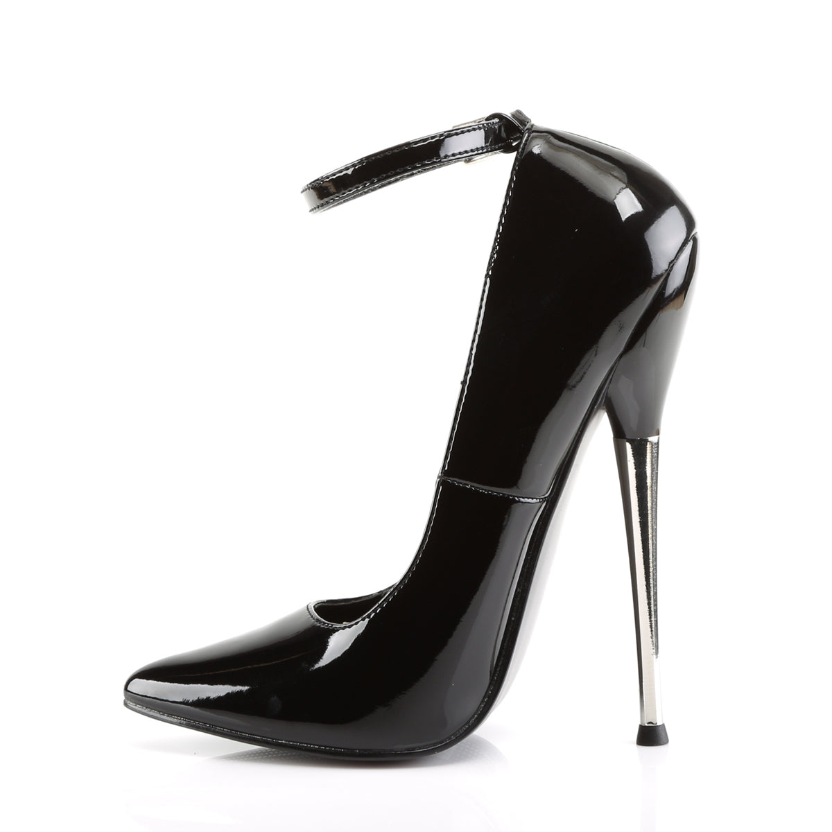 Devious Womens Pumps DAGGER-12 Blk Pat