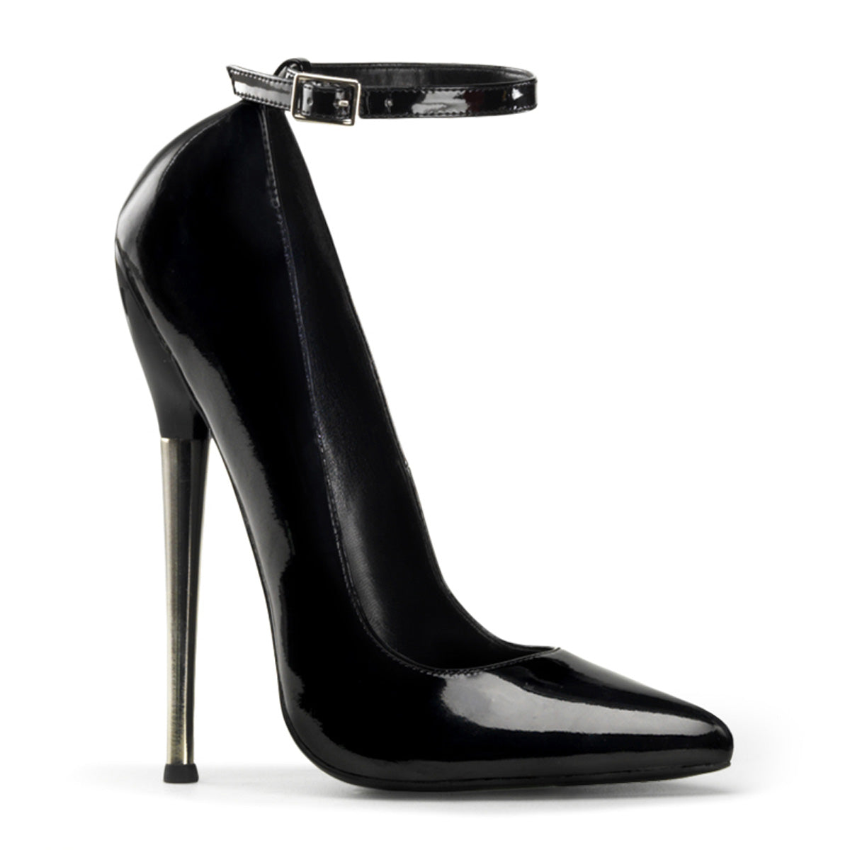Devious Womens Pumps DAGGER-12 Blk Pat