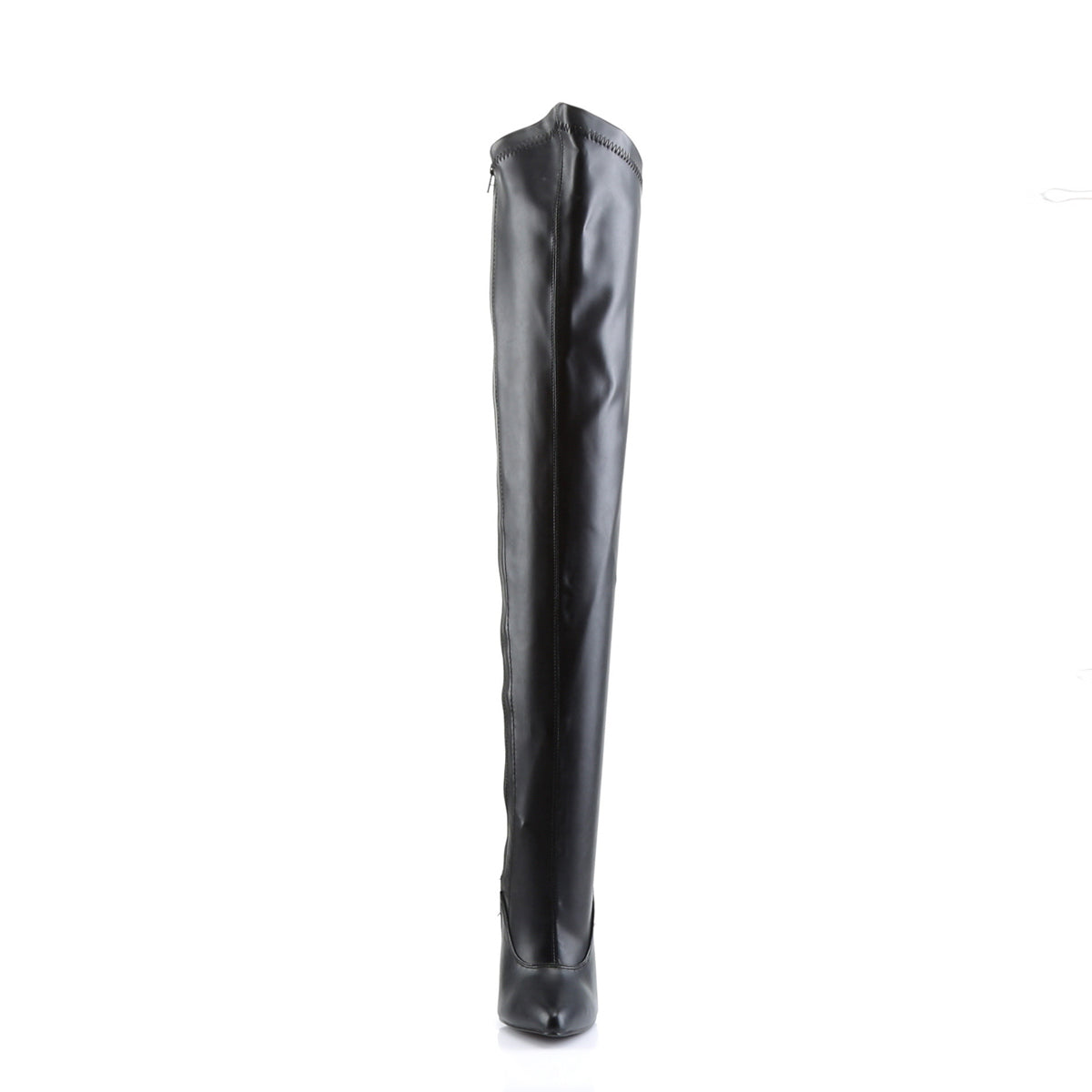 Devious Stivali da donna DAGGER-3060 BLK STRETCH PU