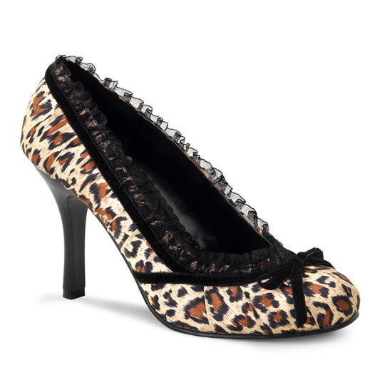 Funtasma Pompe da donna DAINTY-420 Ghepardo Stampa Satin