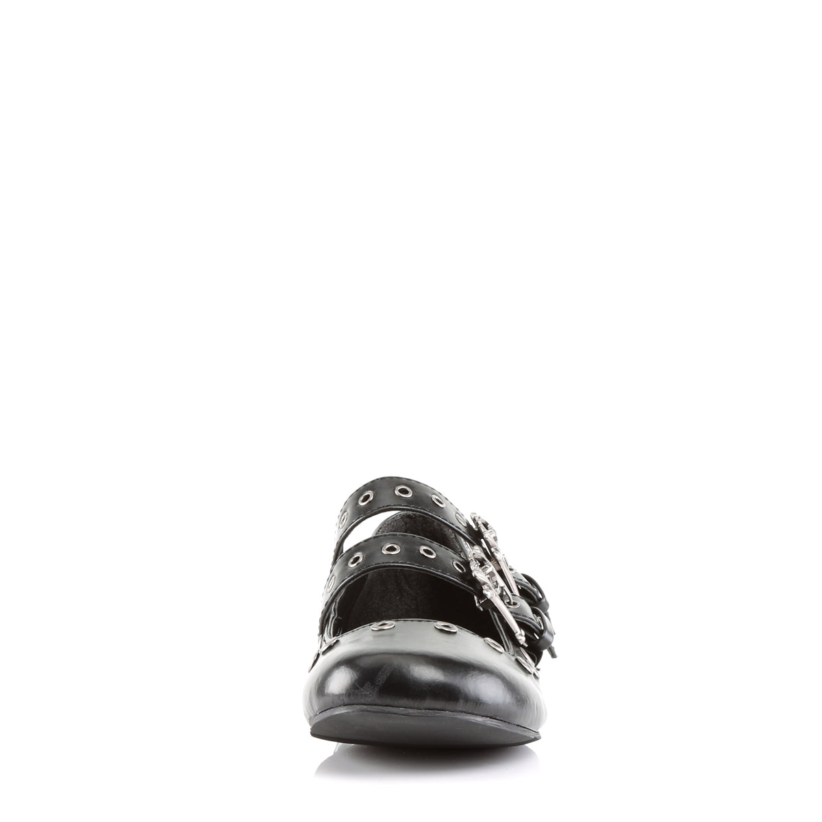 DemoniaCult Scarpa bassa femminile DAISY-03 pelle vegana BLK
