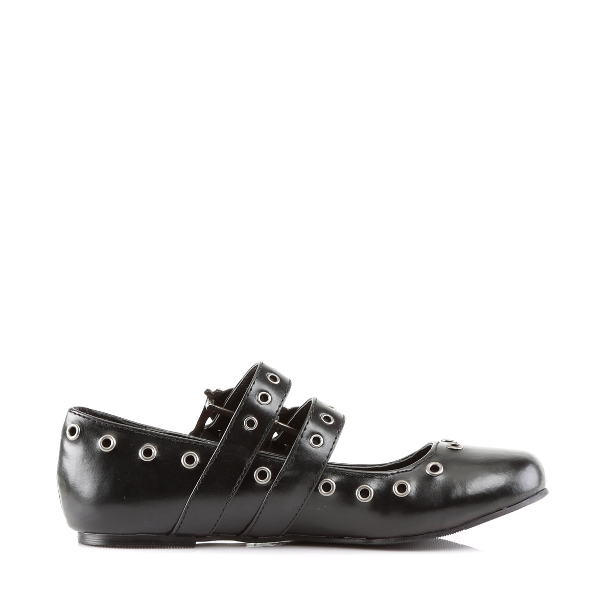 DemoniaCult Scarpa bassa femminile DAISY-03 pelle vegana BLK