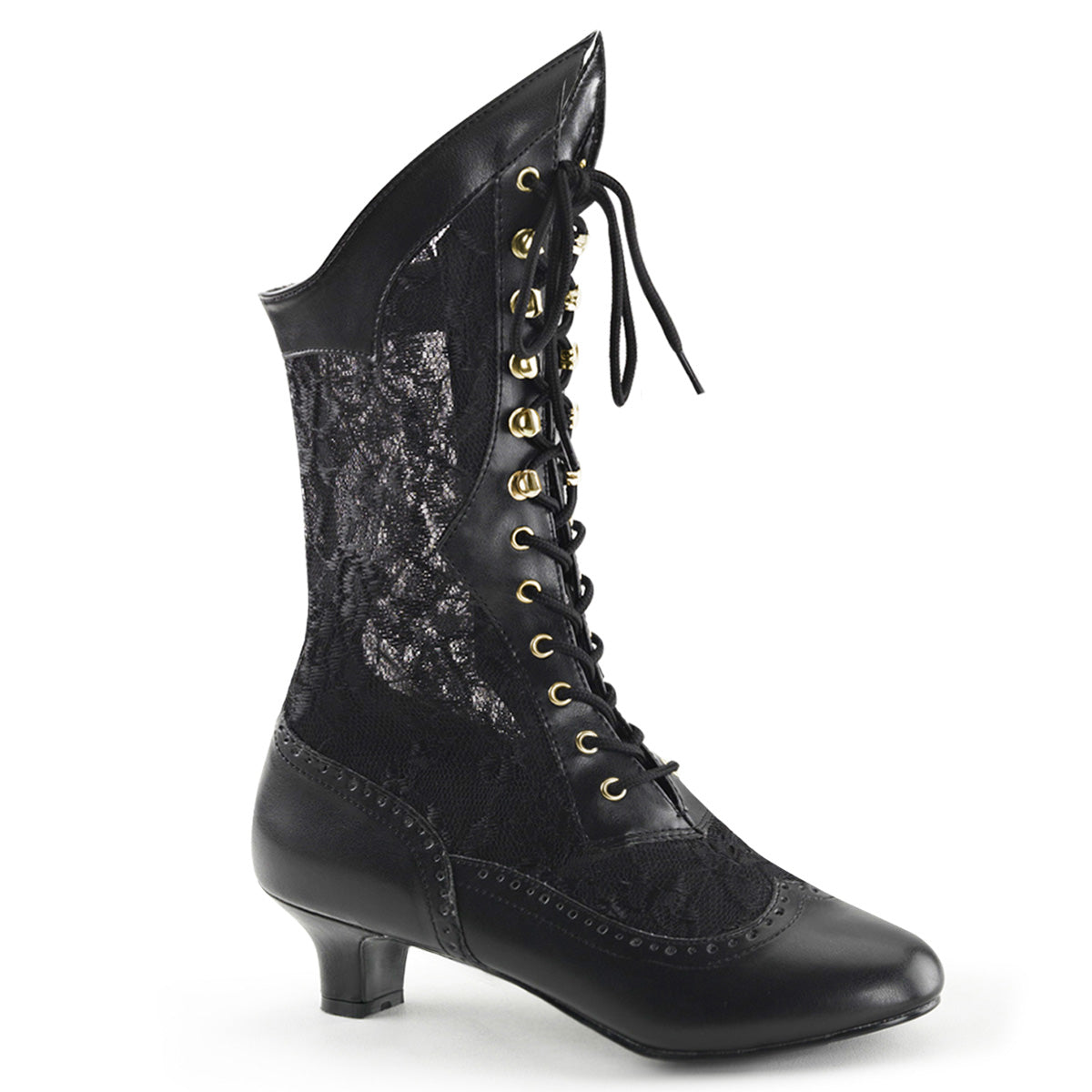 Funtasma Stivaletti da donna DAME-115 BLK PU-LACE
