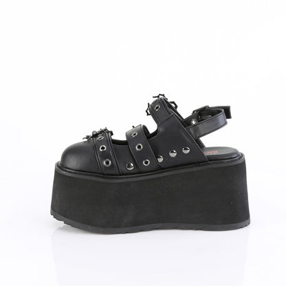 DemoniaCult   DAMNED-27 pelle vegana BLK