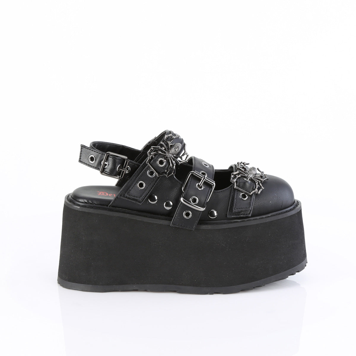 DemoniaCult   DAMNED-27 pelle vegana BLK