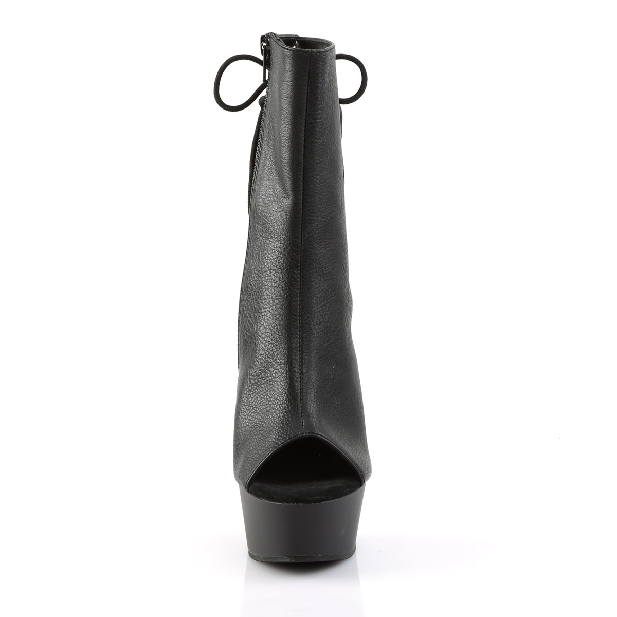 Pleaser Stivaletti da donna DELIGHT-1018 Blk in ecopelle / BLK