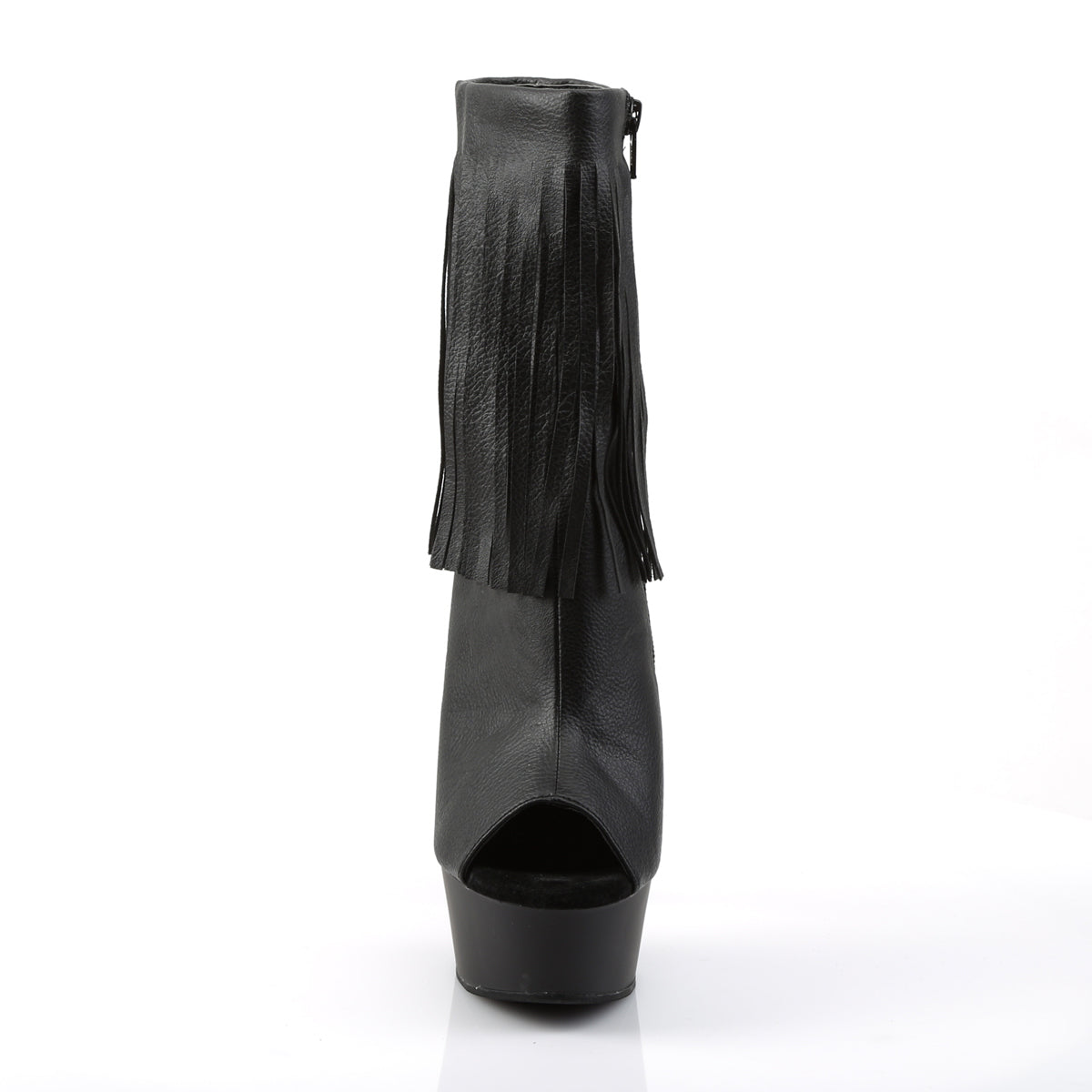 Pleaser Stivaletti da donna DELIGHT-1019 BLK in ecopelle / BLK opaco