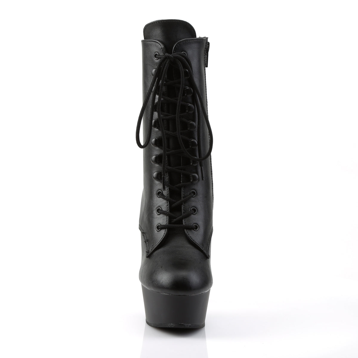 Pleaser Stivaletti da donna DELIGHT-1020 Blk in ecopelle / BLK opaco