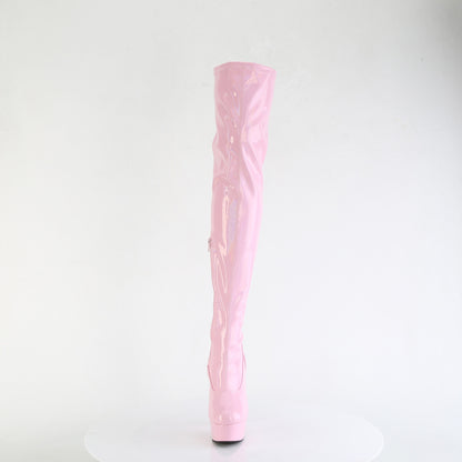 Pleaser   DELIGHT-3000HWR B. Ologramma rosa pat/m