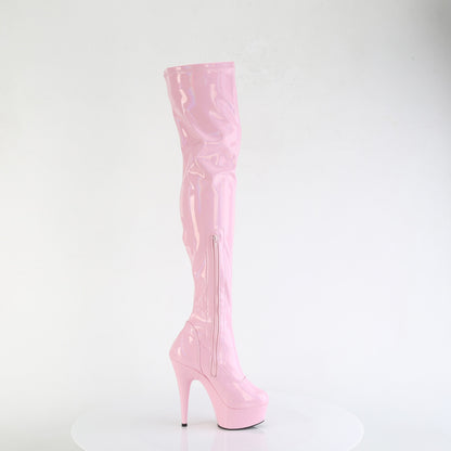 Pleaser   DELIGHT-3000HWR B. Ologramma rosa pat/m