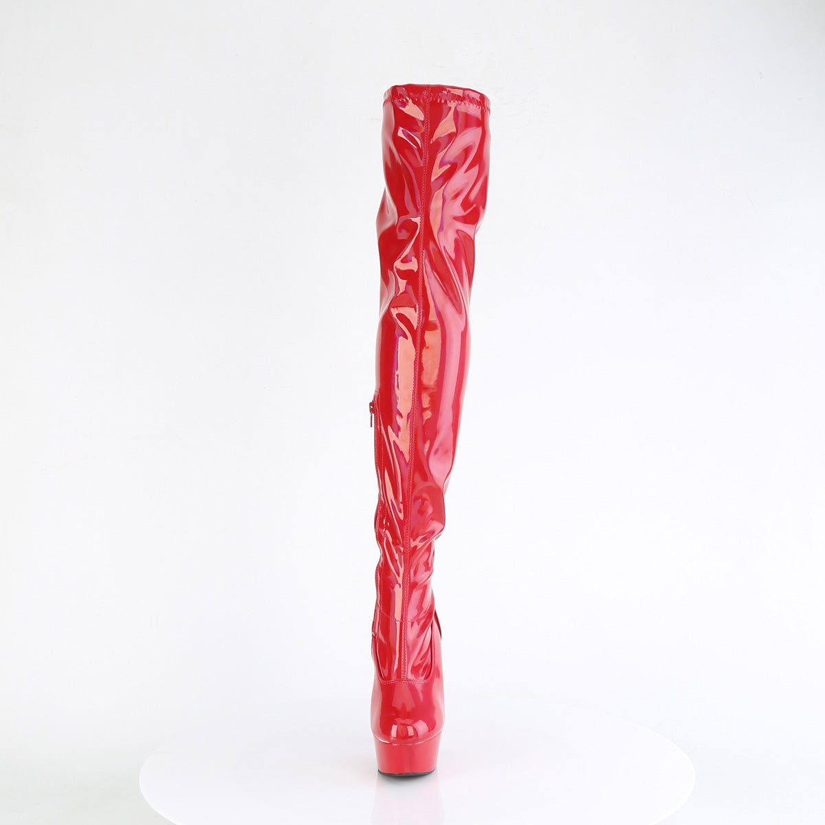Pleaser   DELIGHT-3000hwr rosse ologramma pat/m