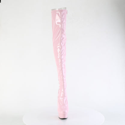 Pleaser   DELIGHT-3063 B. Pink Str Pat/B. Rosa