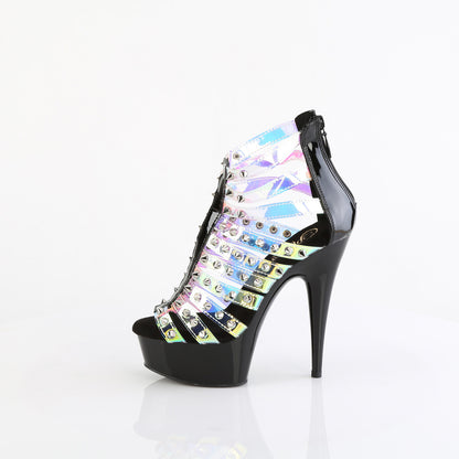 Pleaser   DELIGHT-600-9 in esecuzione TPU-Balk Palat / BK