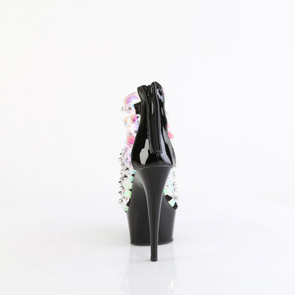 Pleaser   DELIGHT-600-9 in esecuzione TPU-Balk Palat / BK