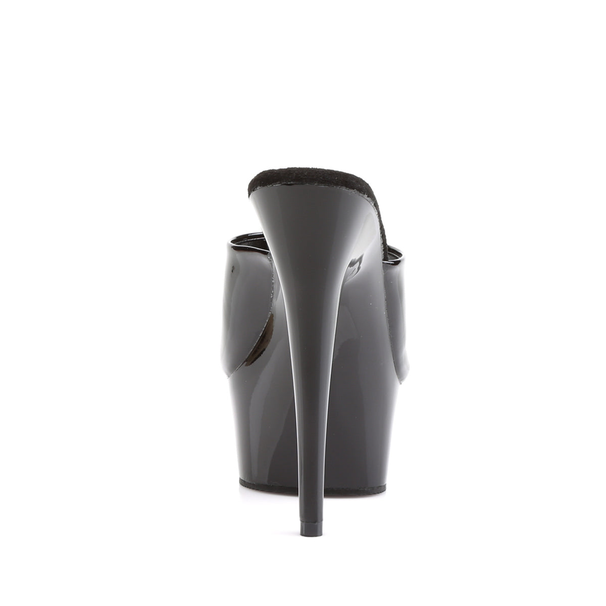 Pleaser Sandali da donna DELIGHT-601 BLK PAT / BLK
