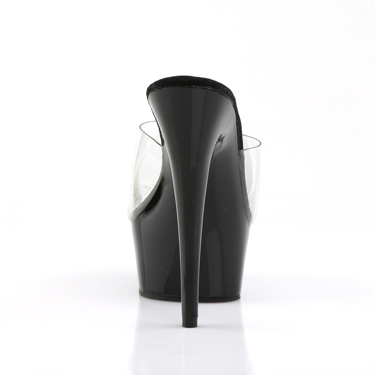 Pleaser Sandali da donna DELIGHT-601 CLR / BLK