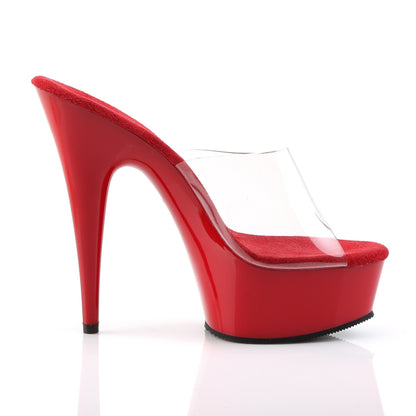 Pleaser Sandali da donna DELIGHT-601 CLR / Rosso
