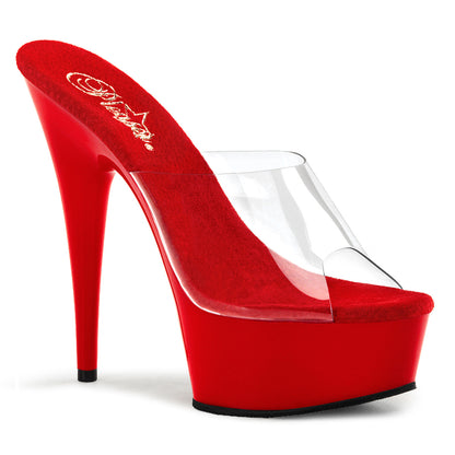 Pleaser Sandali da donna DELIGHT-601 CLR / Rosso