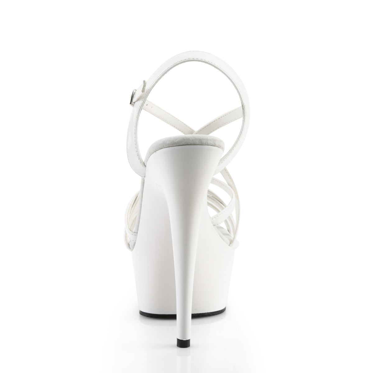 Pleaser Sandali da donna DELIGHT-613 Wht Pat / Wht