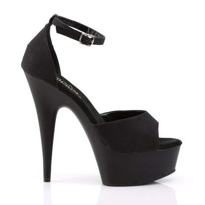 Pleaser Sandali da donna DELIGHT-618ps Blk Potosoie / Blk Matte