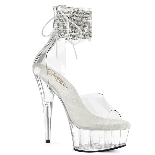 Pleaser   DELIGHT-624rs CLR/CLR