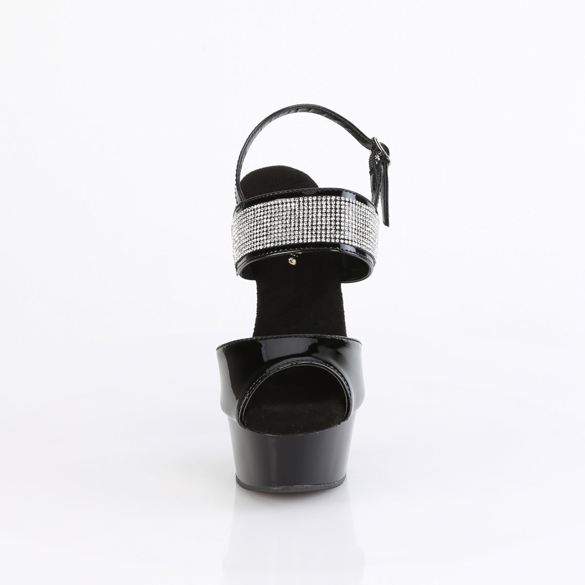 Pleaser   DELIGHT-639 Blk Pat/Blk