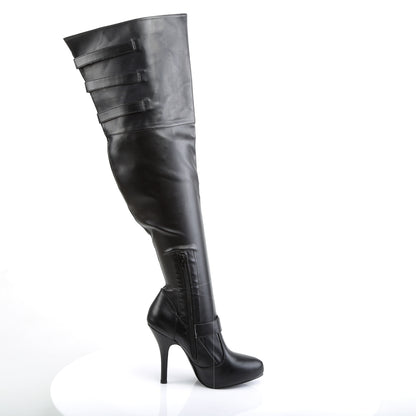 Funtasma Womens Boots DIVA-3006X Blk Str. Pu