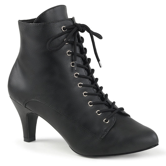 Pleaser Pink Label Stivaletti da donna DIVINE-1020 Blk in ecopelle