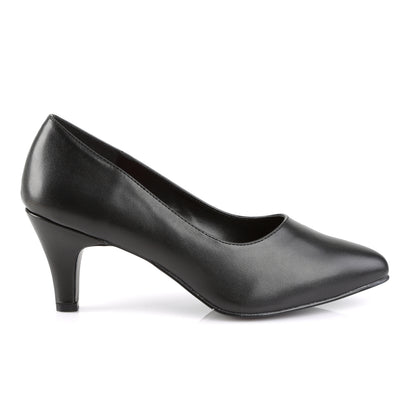 Pleaser Pink Label Pompe da donna DIVINE-420 Blk in ecopelle