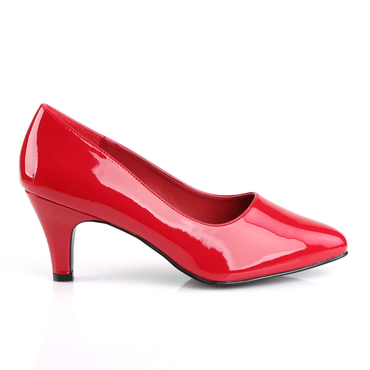 Pleaser Pink Label Pompe da donna DIVINE-420 Pat rossa
