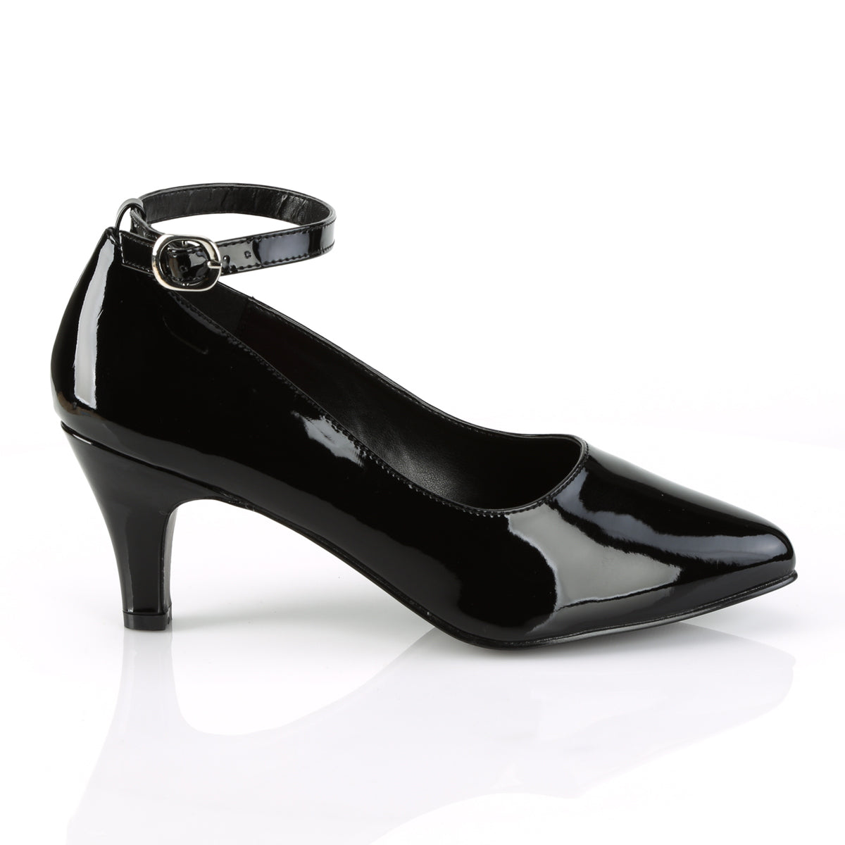 Pleaser Pink Label Pompe da donna DIVINE-431 BLK PAT