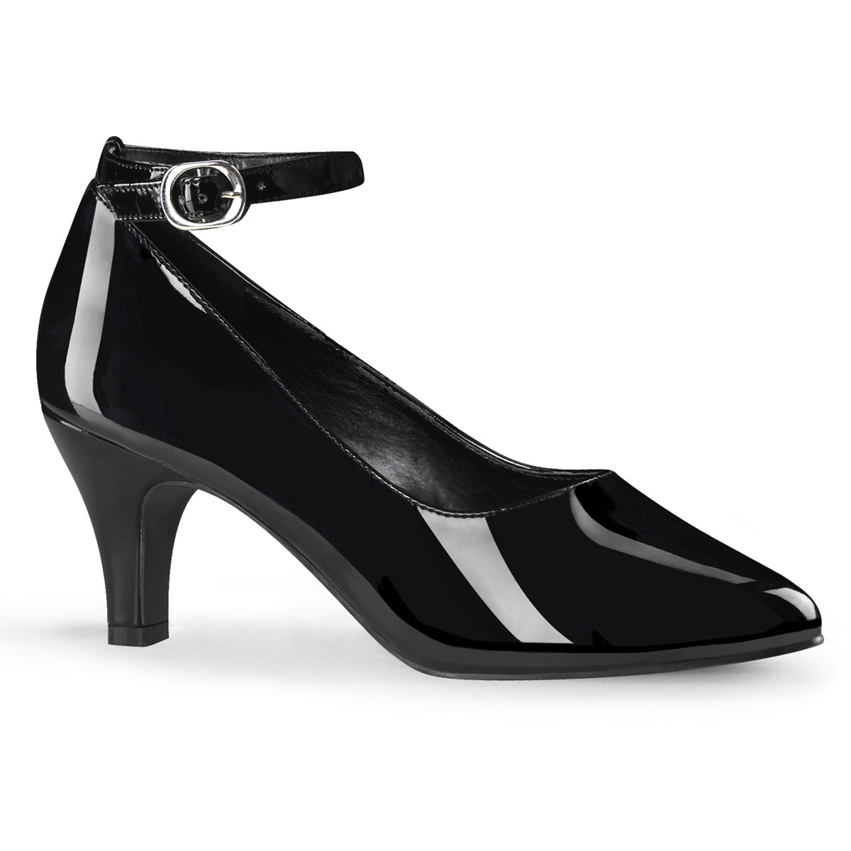 Pleaser Pink Label Pompe da donna DIVINE-431 BLK PAT