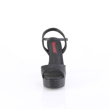 DemoniaCult Sandali femminili DOLLY-09 pelle vegana BLK