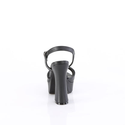 DemoniaCult Sandali femminili DOLLY-09 pelle vegana BLK