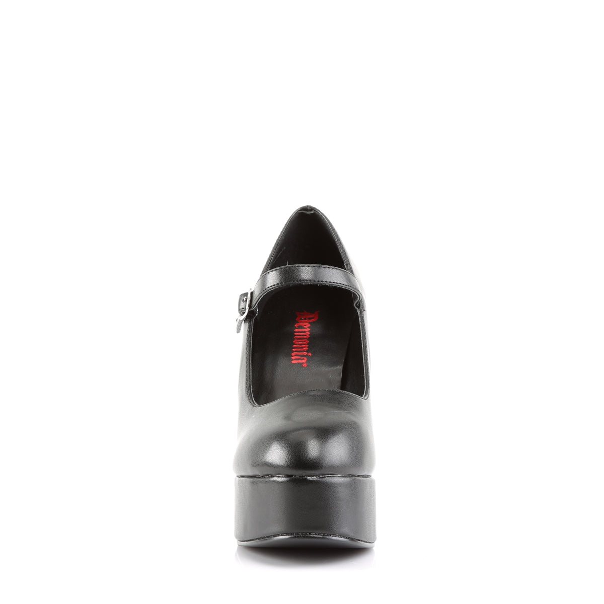 DemoniaCult Pompe da donna DOLLY-50 pelle vegana BLK