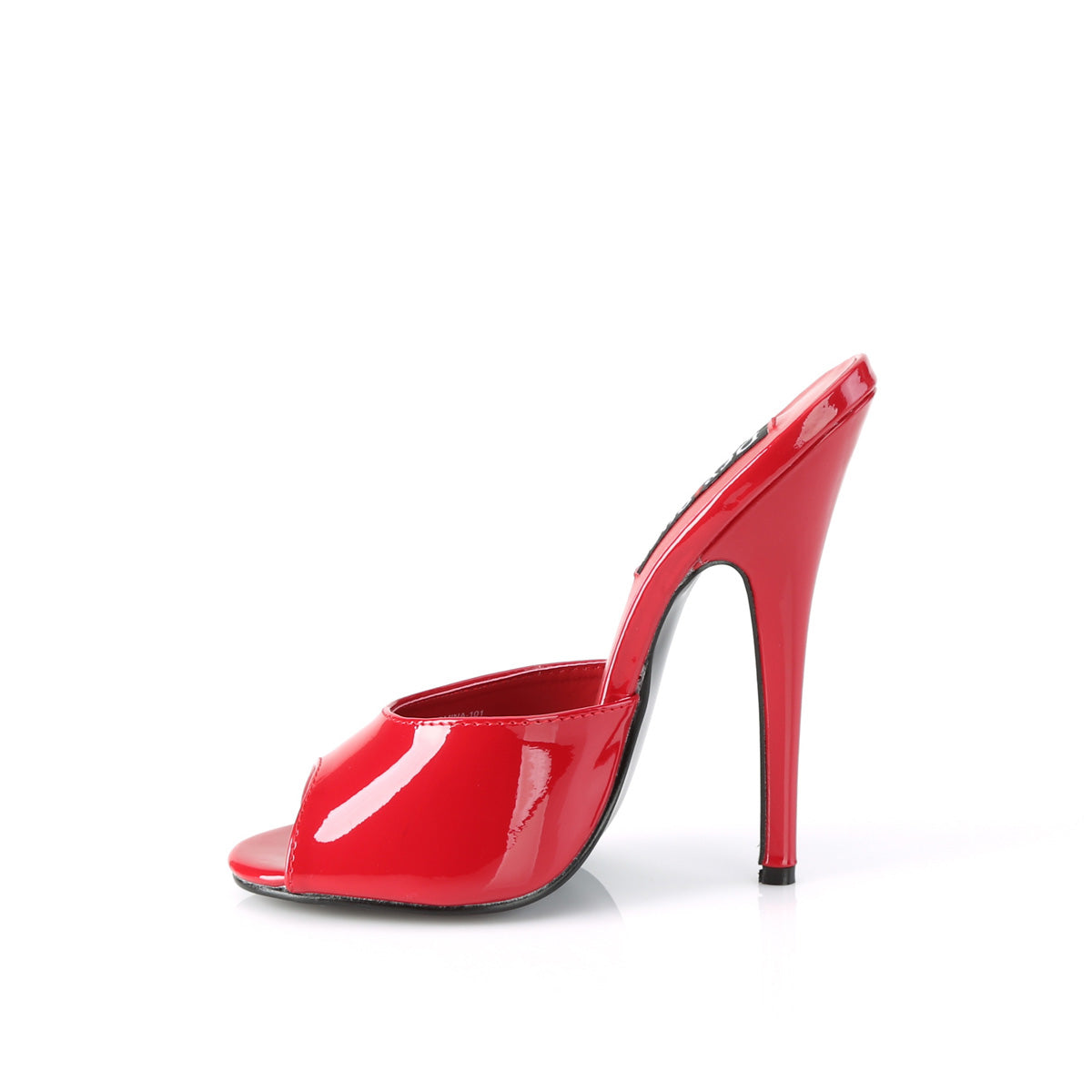 Devious Sandali da donna DOMINA-101 pat rossa