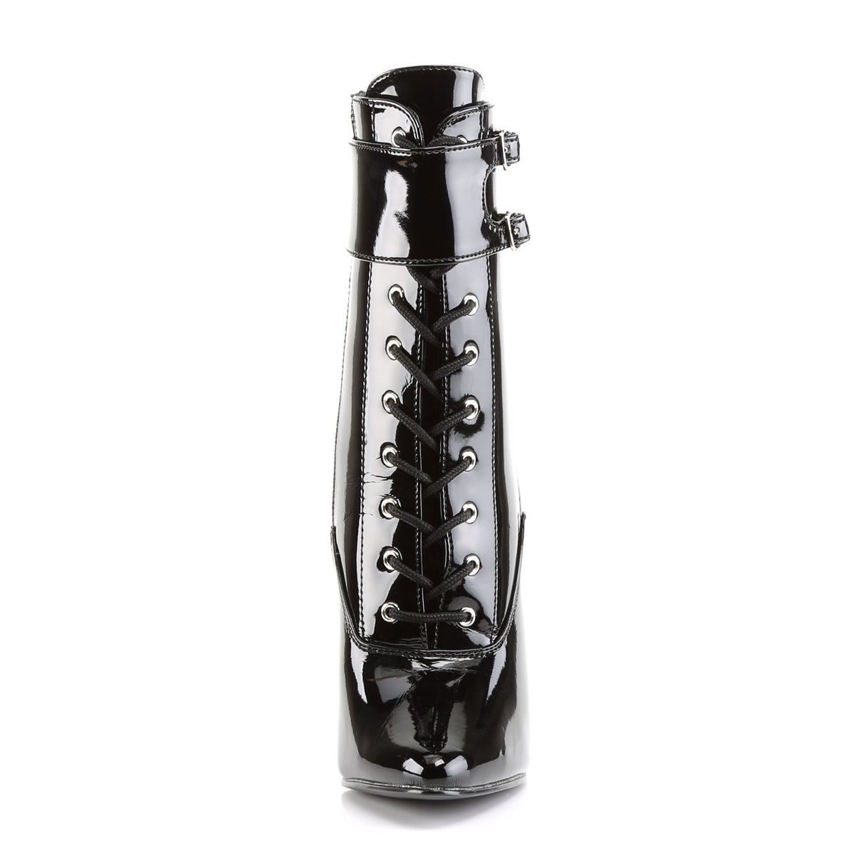 Devious Stivaletti da donna DOMINA-1023 Blk Pat.