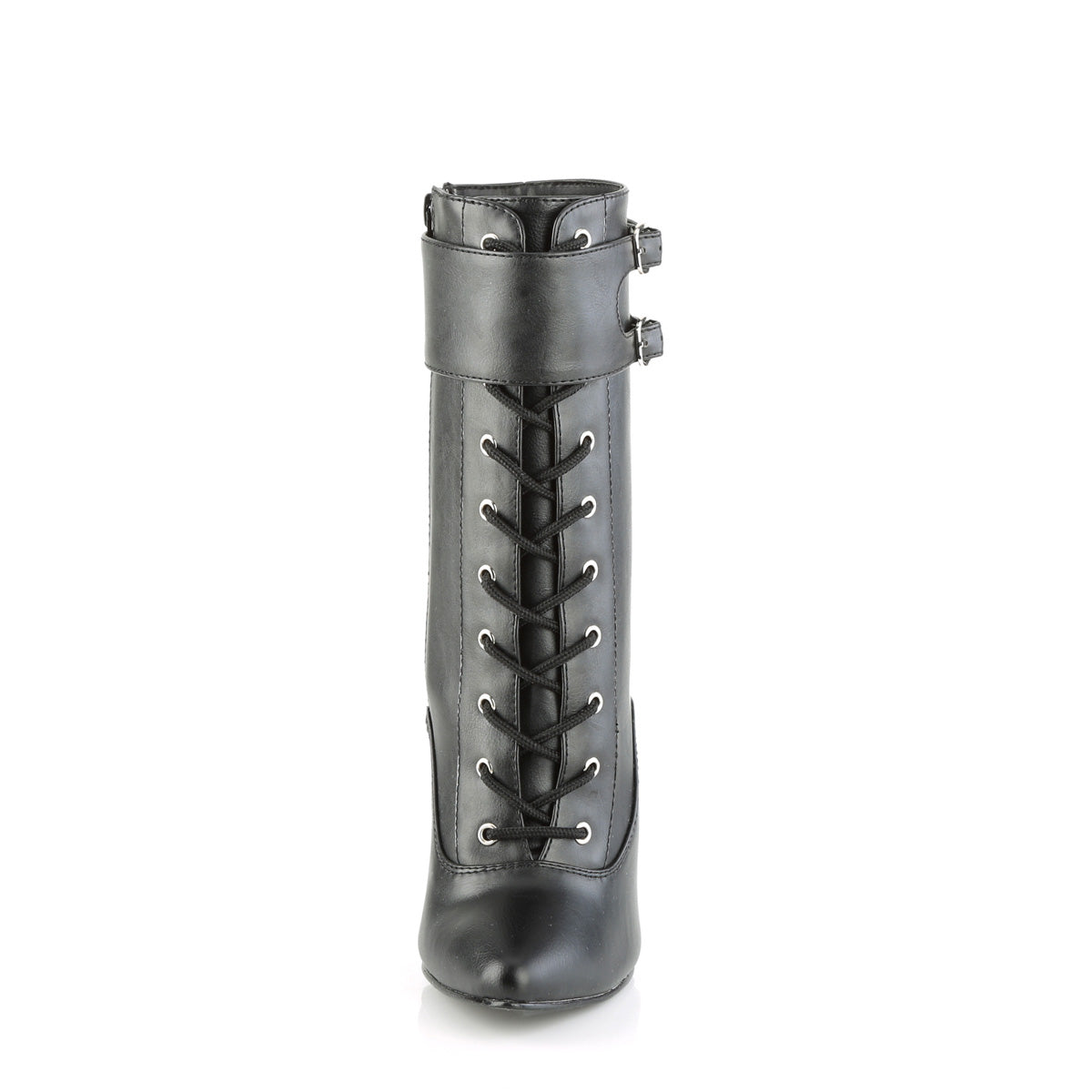 Devious Stivaletti da donna DOMINA-1023 Blk in ecopelle