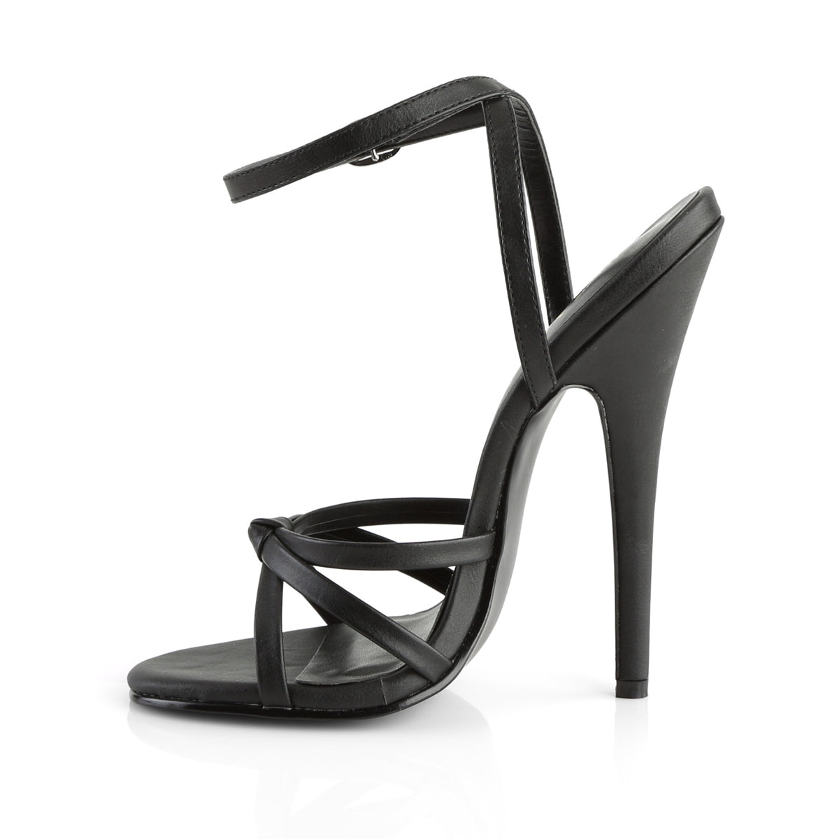 Devious Sandali da donna DOMINA-108 BLK PU.