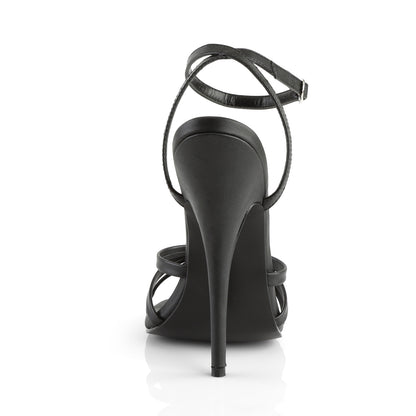 Devious Sandali da donna DOMINA-108 BLK PU.